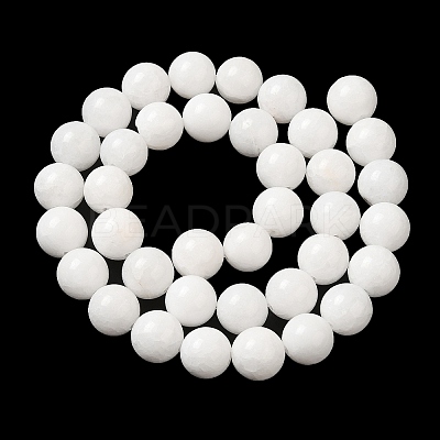 Natural Malaysia Jade Beads Strands G-A146-6mm-B01-1