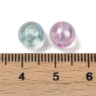 Transparent Acrylic Beads OACR-B031-06-8mm-1