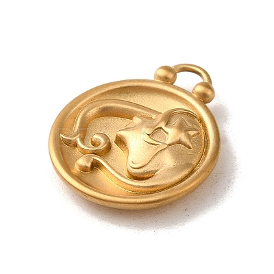 304 Stainless Steel Pendants STAS-L022-306MG-06-1