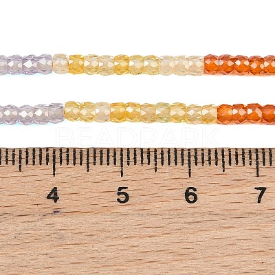 Cubic Zirconia Beads Strands ZIRC-P125-2x3mm-16-1