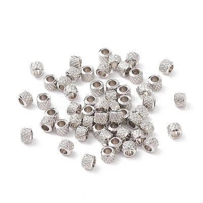 Tarnish Resistant 304 Stainless Steel Beads X-STAS-R096-3mm-02-1