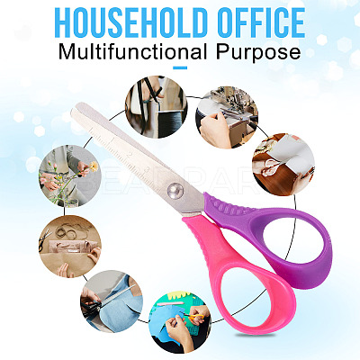 6Pcs 6 Styles Steel Scissors TOOL-TA0001-09-1
