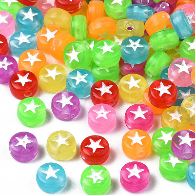 Transparent Acrylic Beads X-TACR-S135-029-1