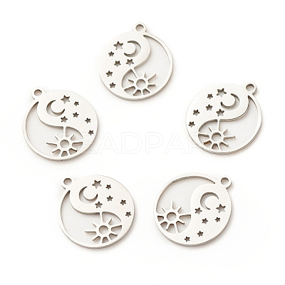 Non-Tarnish 201 Stainless Steel Pendants LS-STAS-G258-05P-1