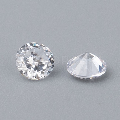 Clear Grade A Diamond Shaped Cubic Zirconia Cabochons X-ZIRC-M002-3mm-007-1