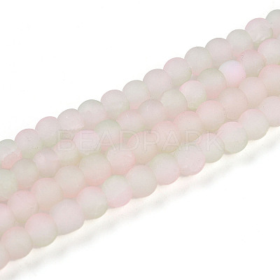 Crackle Glass Beads X1-GLAA-N009-4mm-01-1