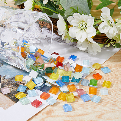400G Glass Mosaic Tiles DIY-DC0001-97A-1
