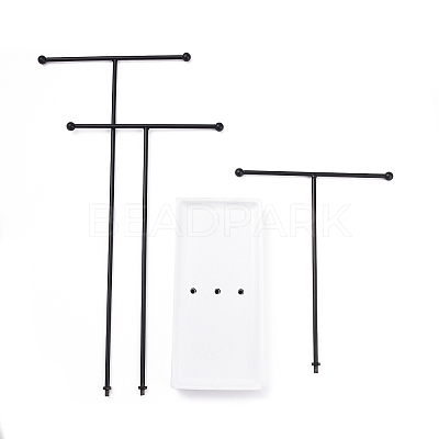 3-Tier Iron T-Bar Jewelry Display Risers ODIS-C008-02EB-1