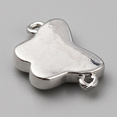 Paua Shell Connector Charms FIND-WH0110-489P-1