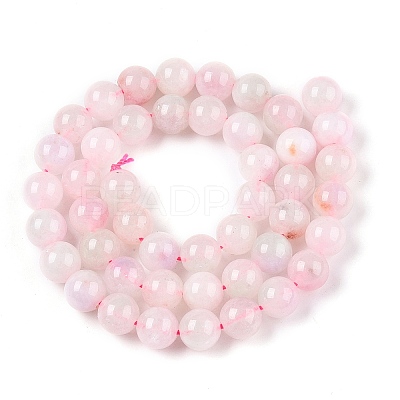 Dyed Natural White Jade Beads Strands G-T138-8mm-210-1-1