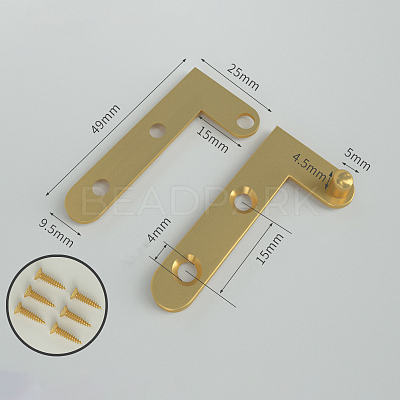 Bress Pivot Hinges Offset Knife Hinges CABI-PW0001-171A-G01-1