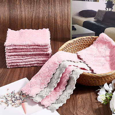 Rectangle Fibre Cleaning Cloth FIND-WH20012-30B-1