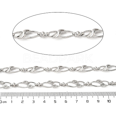 Alloy Twist Link Chains LCHA-L002-07P-1