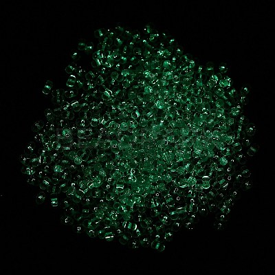 Luminous Glass Seed Beads SEED-A033-07G-1