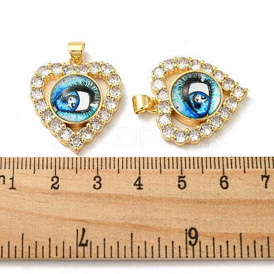 Golden Brass Pendants KK-L209-005G-08-1
