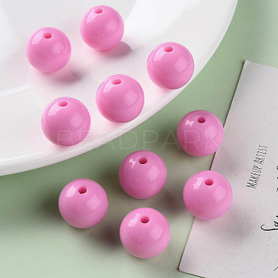 Opaque Acrylic Beads X-MACR-S370-C16mm-A02-1