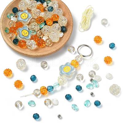 DIY Stretch Bracelet Making Kit DIY-FS0003-98-1