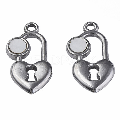 304 Stainless Steel Charms STAS-N087-53-05P-1