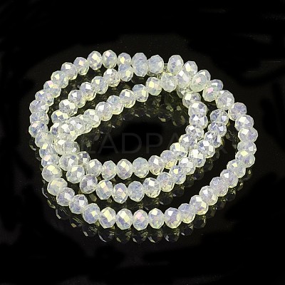 Electroplate Glass Beads Strands EGLA-A034-J6mm-T05-1