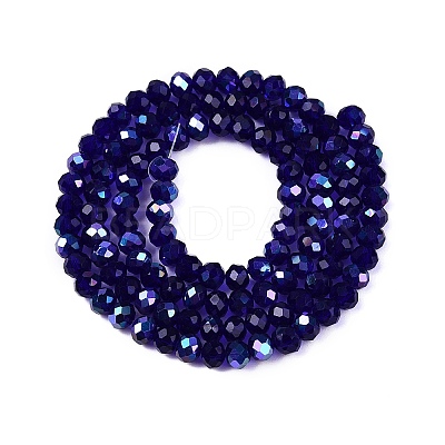 Electroplate Glass Beads Strands EGLA-A044-T4mm-L06-1