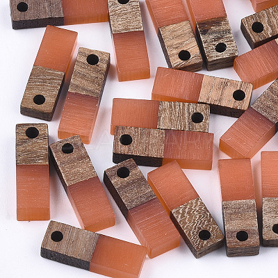 Resin & Wood Pendants X-RESI-S358-19J-1