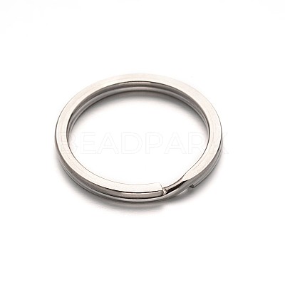 Tarnish Resistant 304 Stainless Steel Split Key Rings STAS-G170-44P-1