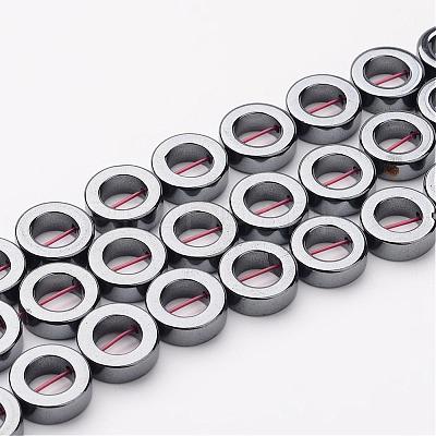 Non-magnetic Synthetic Hematite Beads X-G-A032-1-1