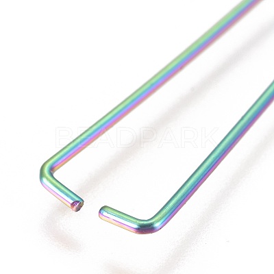Ion Plating(IP) 304 Stainless Steel Ice Pick Pinch Bails STAS-K189-A02-S-1