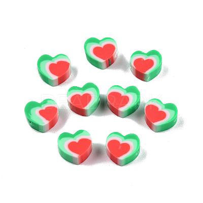 Handmade Polymer Clay Beads CLAY-N010-078B-04-1