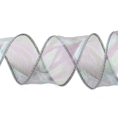 Fishtail Yarn Iridescent Ribbon for Bowknot Making OCOR-B004-02A-01-1