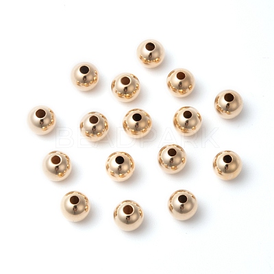 Yellow Gold Filled Beads KK-G156-4mm-1-1