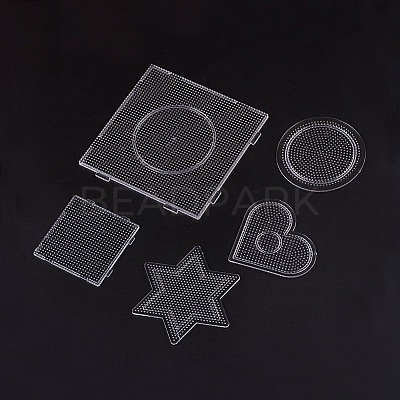 Pegboards for 2.5mm Mini Fuse Beads DIY-X0287-01-1