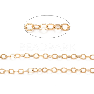 Brass Cable Chains CHC-S003-08G-1
