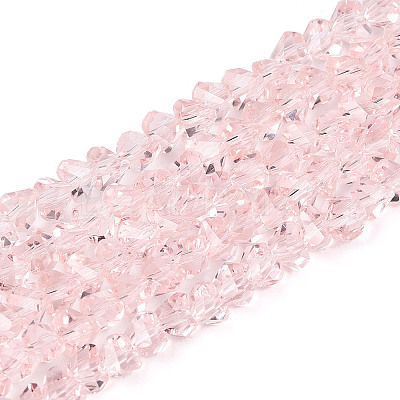 Transparent Glass Beads Strands X-GLAA-N018-4mm-08-1