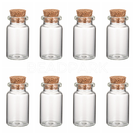 Glass Jar Glass Bottles X2-AJEW-H004-7-1-1