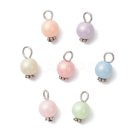 Opaque Acrylic Pendants PALLOY-JF04254-01-1