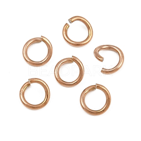 304 Stainless Steel Open Jump Rings STAS-M235-02I-RG-1
