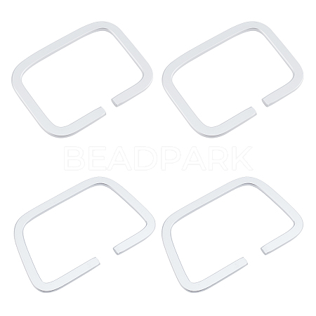   8 Pcs 2 Styles Aluminum Bag Handle FIND-PH0001-09-1
