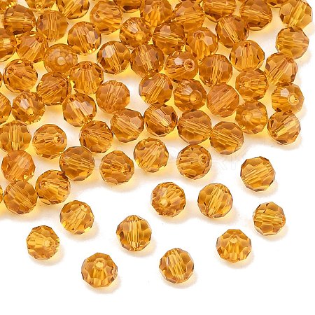 Imitation Austrian Crystal Beads SWAR-F021-4mm-203-1
