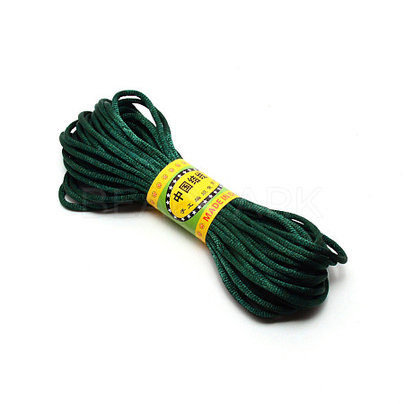 Polyester Rattail Satin Cord OCOR-WH0066-43L-1