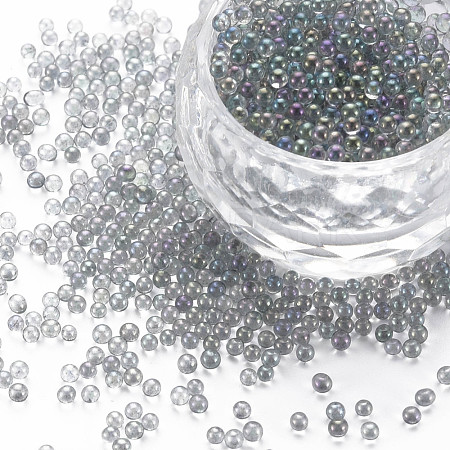 DIY Nail Art Decoration Mini Glass Beads MRMJ-N028-001A-B01-1