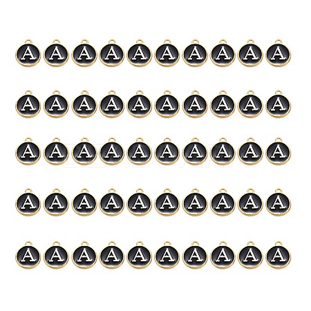 Golden Plated Alloy Charms ENAM-SZ0001-25B-A-1