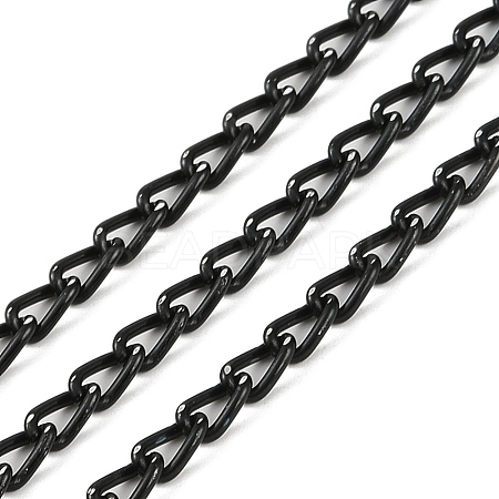 Rack Plating Aluminium Curb Chain CHA-H002-03EB-1