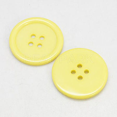 Resin Buttons RESI-D030-22mm-07-1