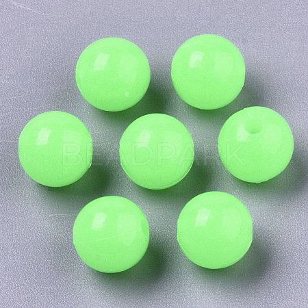 Luminous Acrylic Beads MACR-N008-25E-1