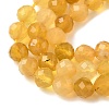 Natural Yellow Opal Beads Strands G-D306-A05-4mm-4