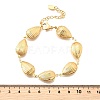 304 Stainless Steel Link Bracelets for Women BJEW-P354-04A-G-5