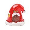 Christmas Resin Sculpture Display Decorations DJEW-K029-02C-1