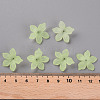 Frosted Acrylic Bead Caps MACR-S371-05A-728-4