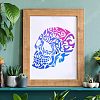 Plastic Reusable Drawing Painting Stencils Templates DIY-WH0172-182-5